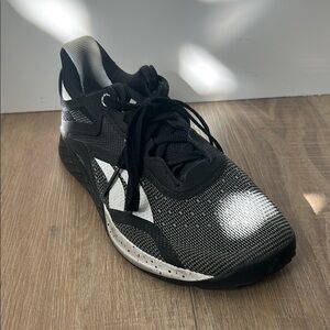 Reebok Black and White Athletic Sneakers